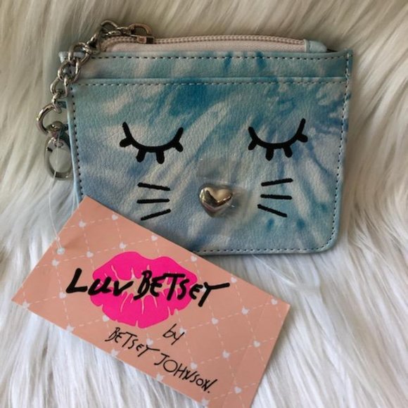 Betsey Johnson Handbags - Betsey Johnson Cat Change Purse/Card Case